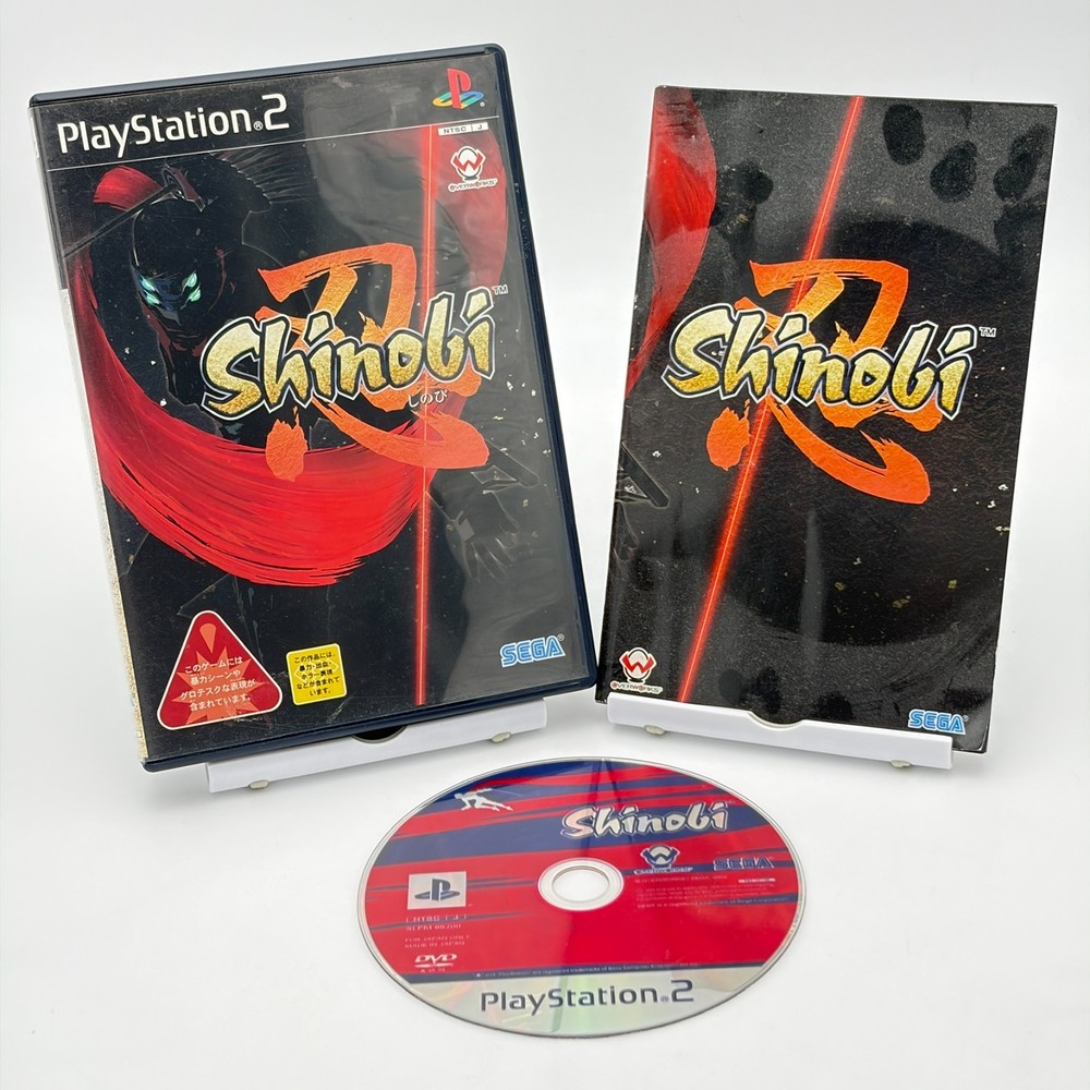 Ps2 Shinobi Sony Playstation 2 Japanese Complete CIB NTSC-J