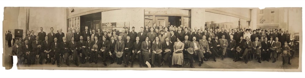Early 1900s Panoramic Photo  37.5 x 8