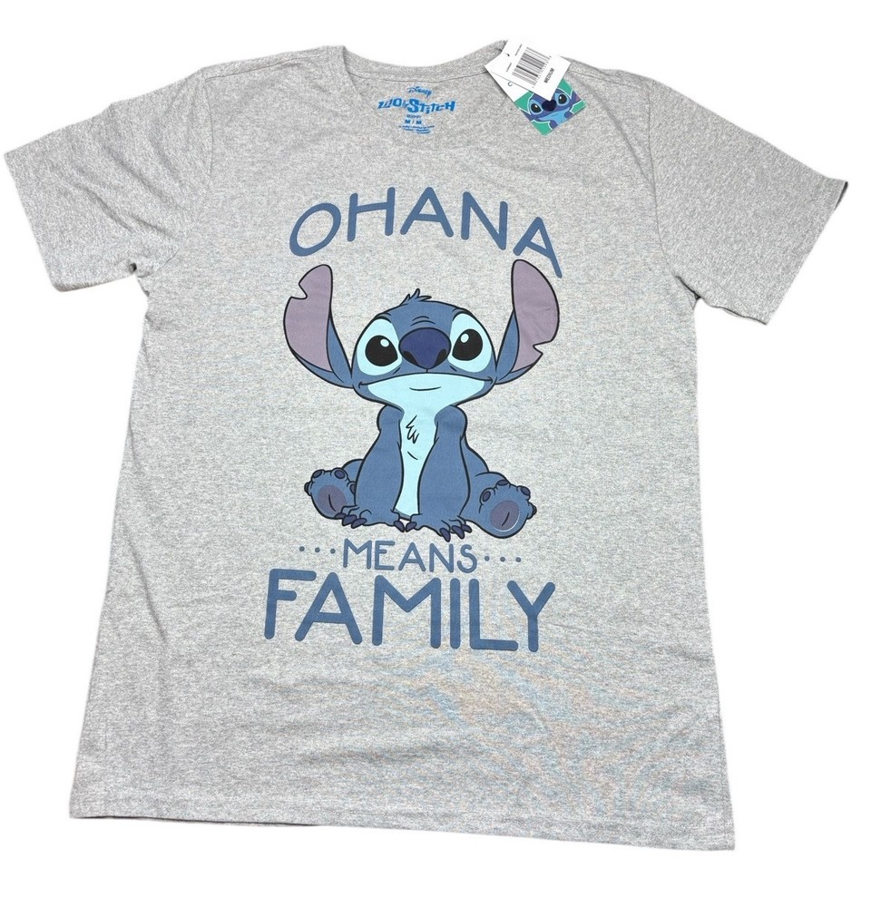Disney Lilo & Stitch Ohana Means Family  Men’s Size Medium Graphic T shirt