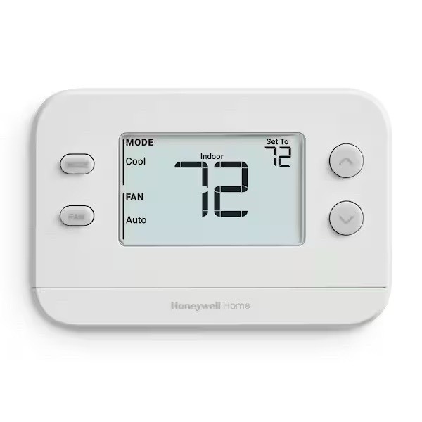 New! Non-Programmable Thermostat, Single-Stage 1 Heat/1 Cool Compatibility