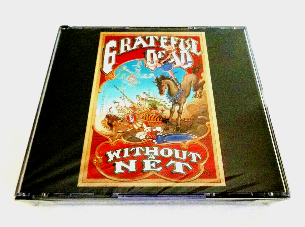 Grateful Dead Without A Net 1989 1990 Tour Live Jerry Garcia Rick Griffin 2 CD