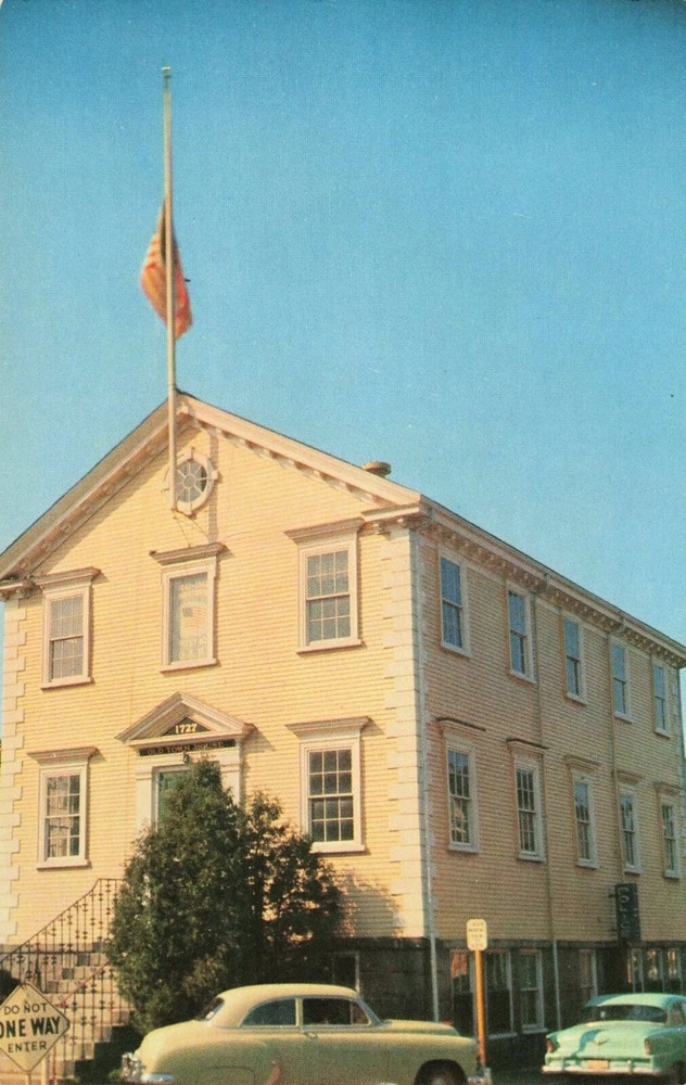 Historic Old Town House - Marblehead Massachusetts MA - Postcard