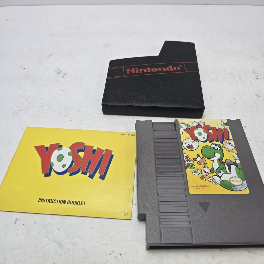 Yoshi w/Manual NES Nintendo - Tested Working
