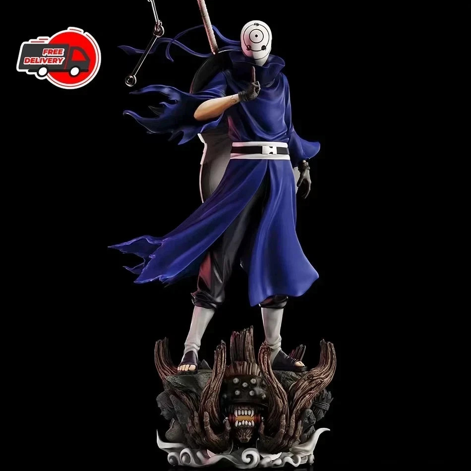 Naruto Uchiha Obito Double Headed PVC Action Figure Collectible Model Statue Toy