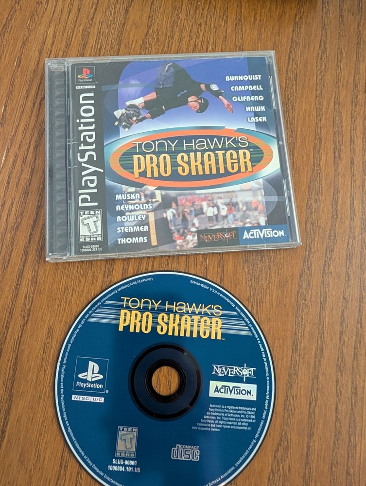 Tony Hawk's Pro Skater (Sony PlayStation 1, 1999)