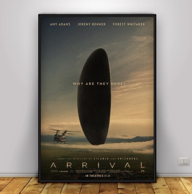 Arrival Poster | Wall Art | Wall Prints | Home Decor | Kraft Paper Print 7