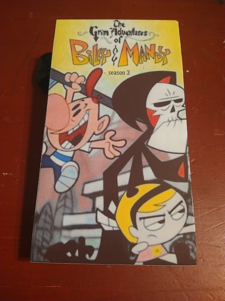 The Grim Adventures Of Billy And Mandy Season 3 And One Vhs
