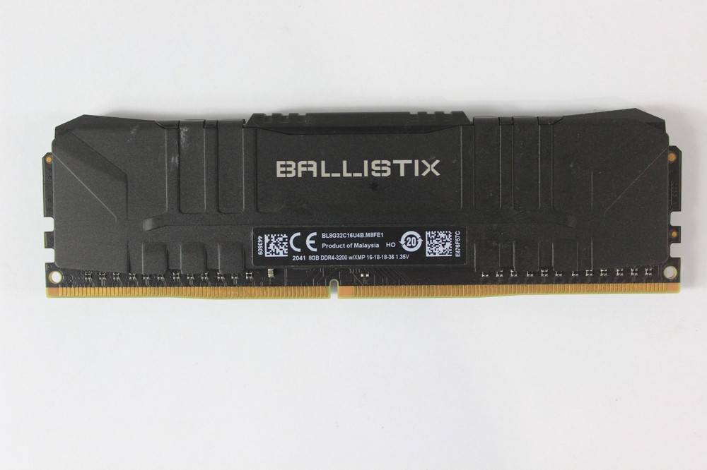 Crucial Ballistix 8GB (1x8GB) Desktop RAM DDR4 3200MHz BL8G32C16U4B.M8FE1