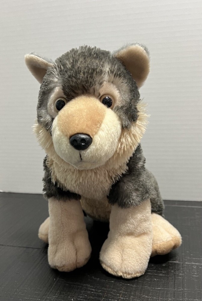 Wild Republic 12 Inch Timber Wolf Plush Stuffed Animal Toy Dog 2015 Edition