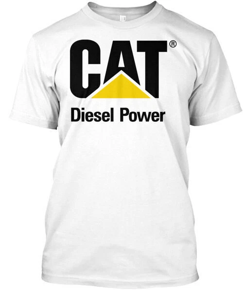 Diesel Power Cat T-Shirt Gift Size S to 4XL