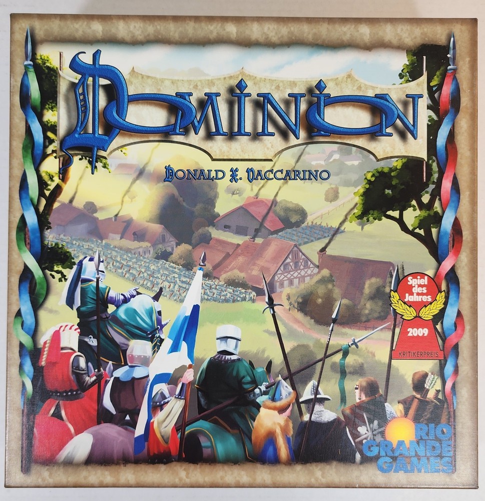 Dominion Card Game By Rio Grande Games, Complete