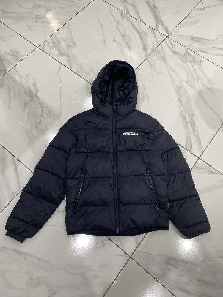Napapijri Black Puffer Jacket - Size S