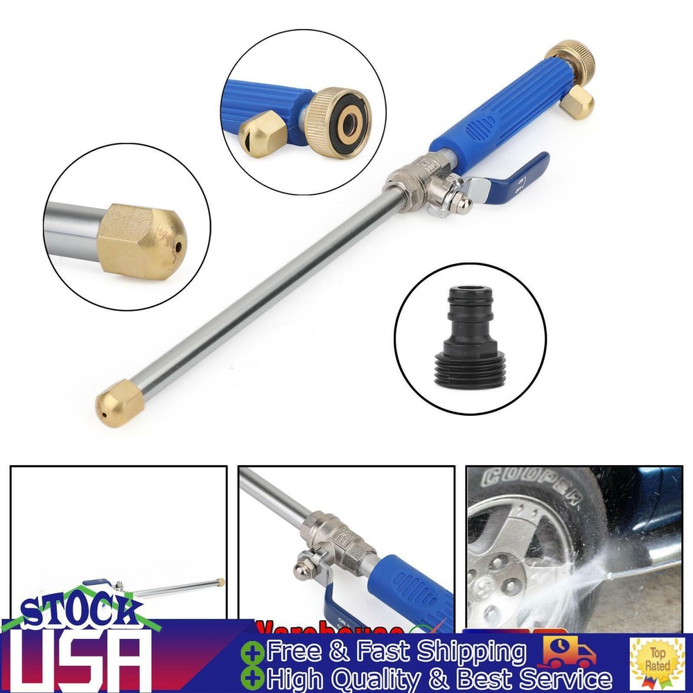 High Pressure Power Washer Water Spray Gun Nozzle Wand Attachment Garden Hose