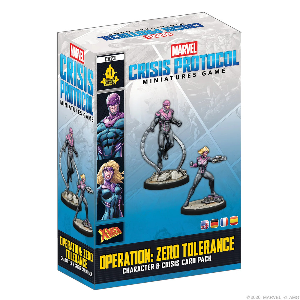 Marvel Crisis Protocol Operation: Zero Tolerance Crisis Pack PRESALE 6/12/2026