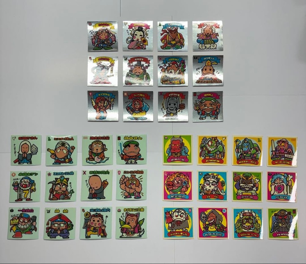 Old Bikkuriman chocolate version 1st edition Suukumi 36-piece set full complete
