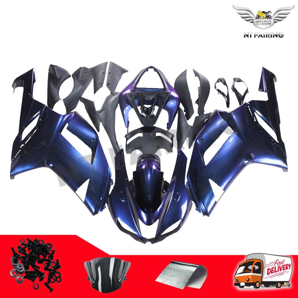 NTB Injection Chameleon Colors Fairing Fit Kawasaki Ninja 2007-2008 ZX6R c067