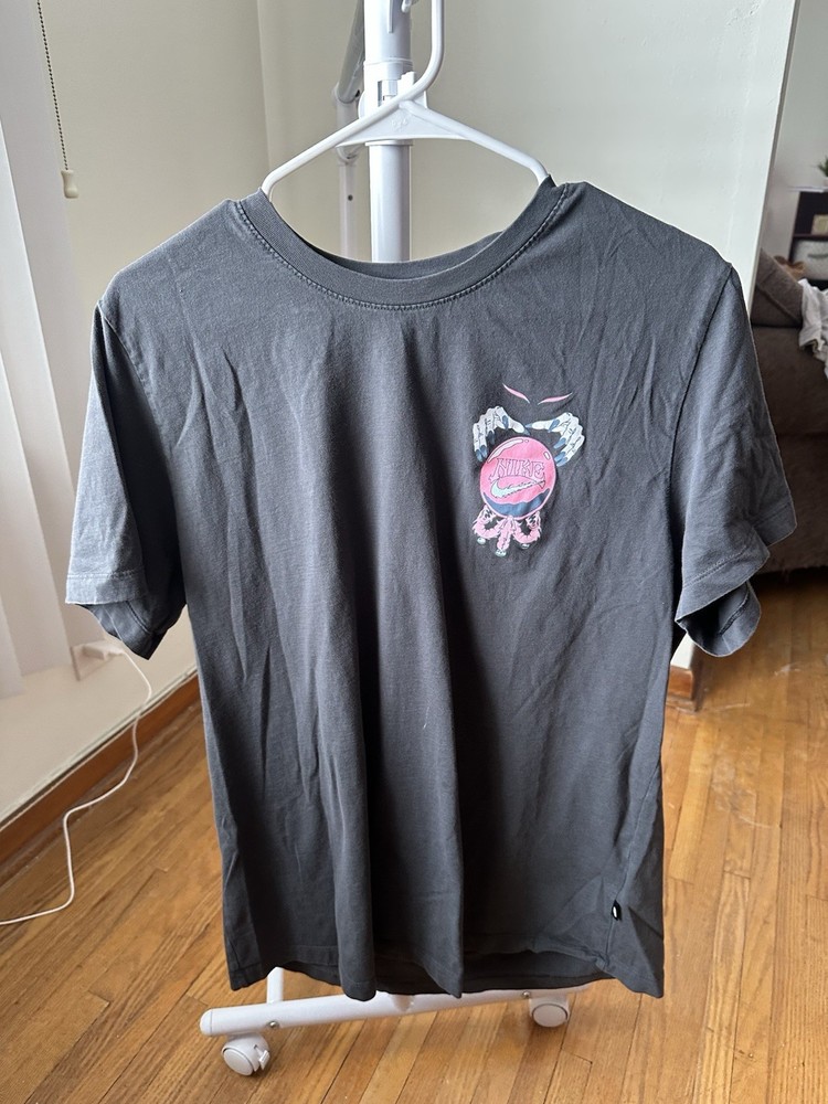 Nike The Nike Tee XL Black Graphic Logo Jersey Cotton Short Sleeve T-Shirt