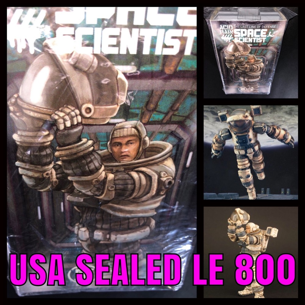 Acid Rain Space Scientist 4 Inch Action Figure by ORITOY 2017-image