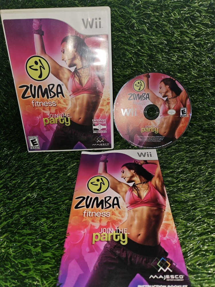 Zumba Fitness - Nintendo Wii - Video Game - Tested Complete Cib