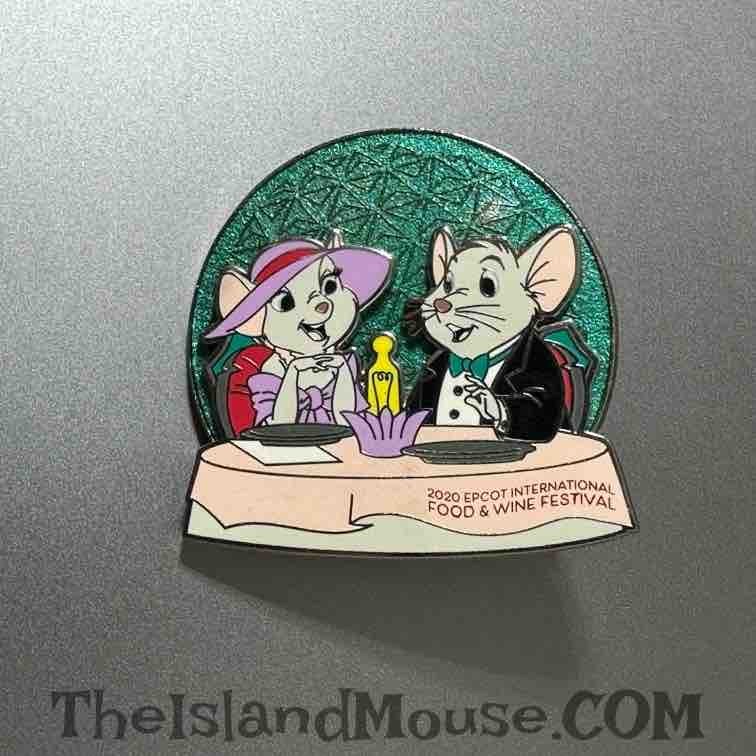 Disney WDW 2020 EPCOT Food & Wine Festival Rescuers Down Under Pin U2 141138  
