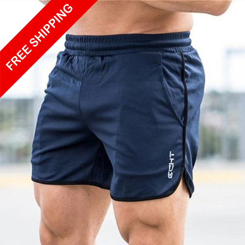 Men's Sports Training Bodybuilding Summer Shorts Workout Fitness GYM Short Pants