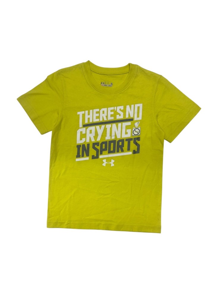 Under Armour Boys  Short Sleeve T Shirt Size 5