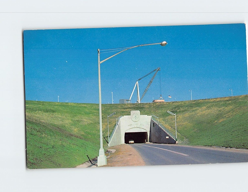 Postcard St. Lawrence Seaway & Power Project Canada USA
