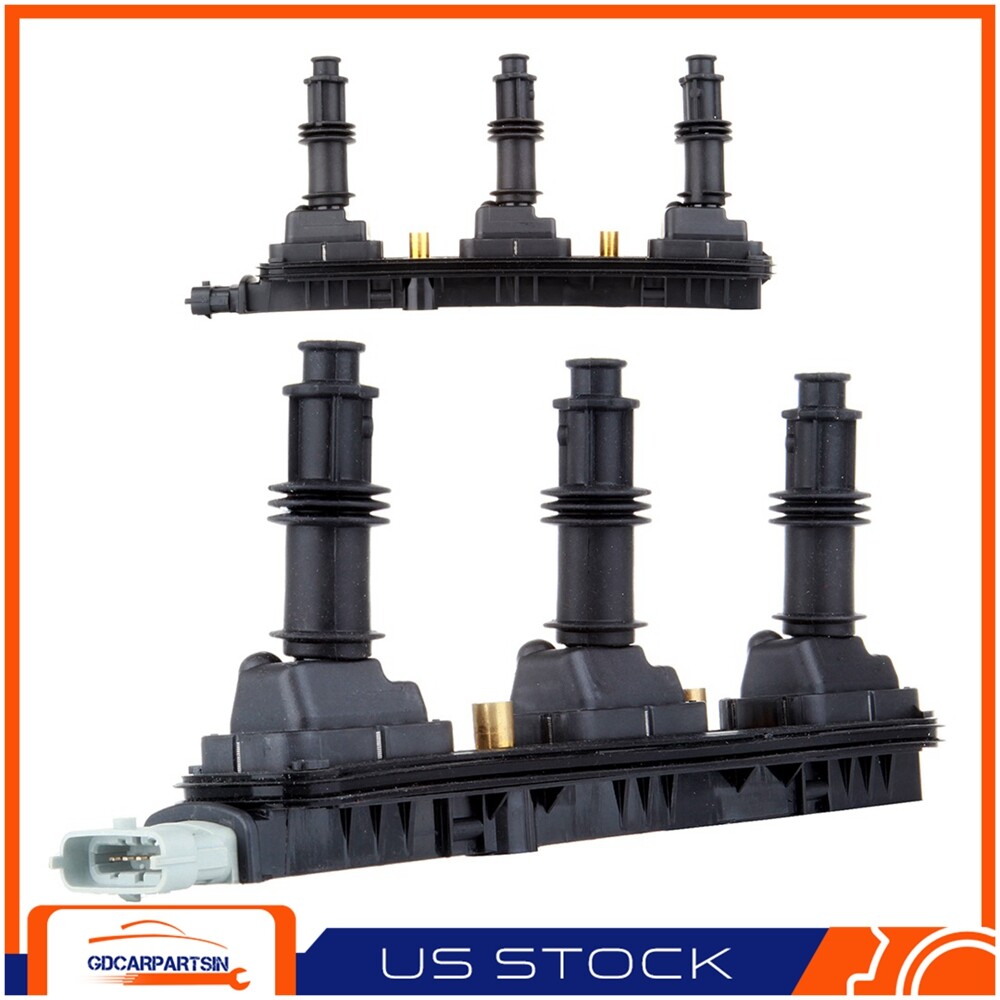 New Ignition Spark Coils Pair For 2001 2002 2003 Saturn LW200  UF278