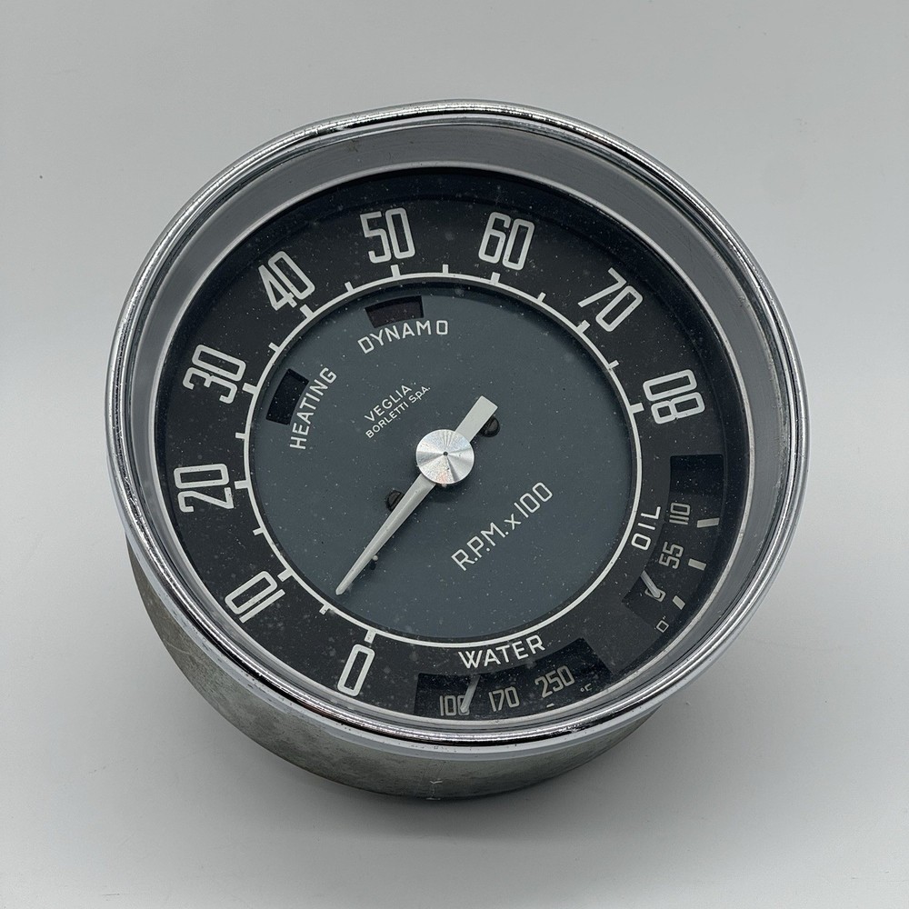 ALFA ROMEO Giulia Super TACHOMETER Viglia Combination Gauge 8000RPM Oil Water