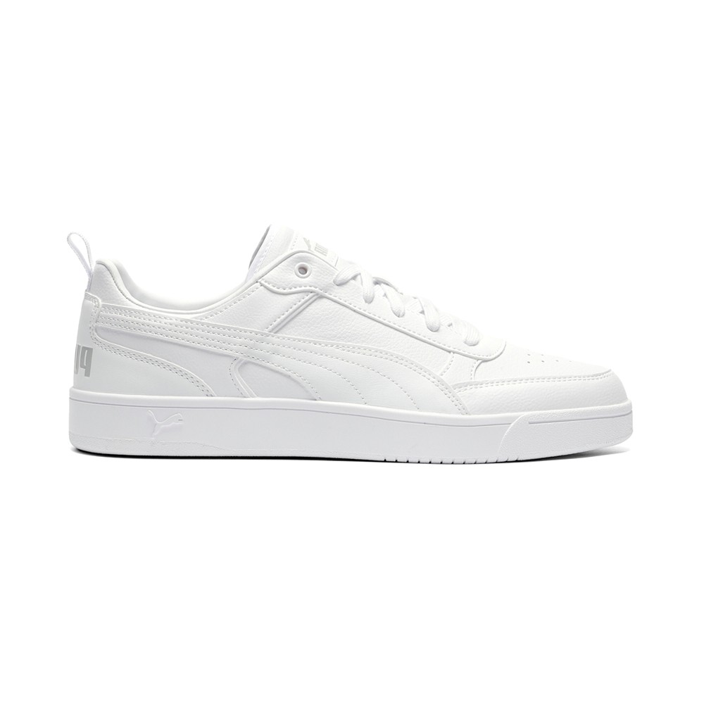PUMA Dribble Lace Up  Mens White Sneakers Casual Shoes 40032608