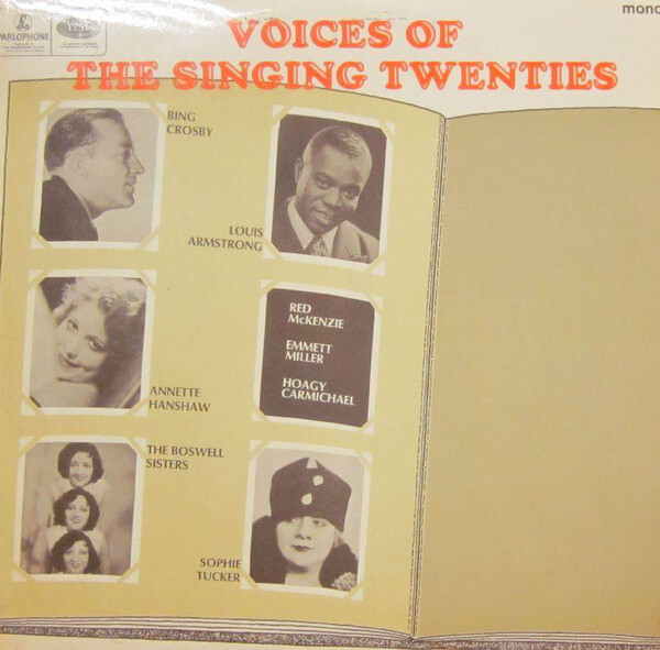 Various - Voices of the Singing Twenties - Used Vinyl Record - A15851z