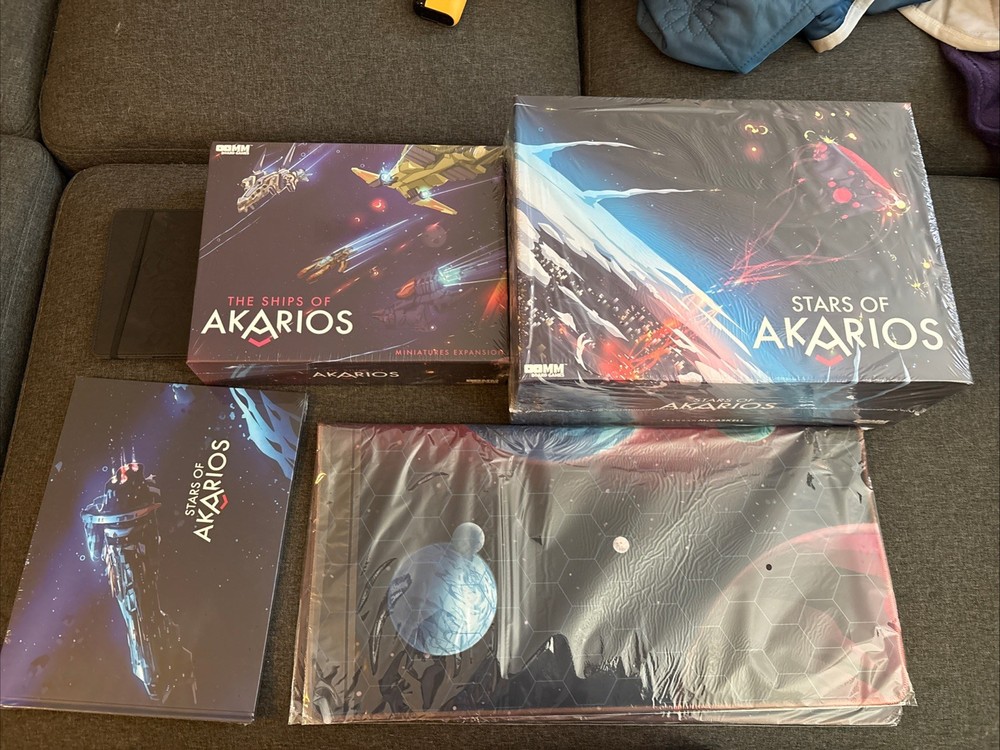 OOMM Board Games  Stars of Akarios Collection “Starlight” All In Edition