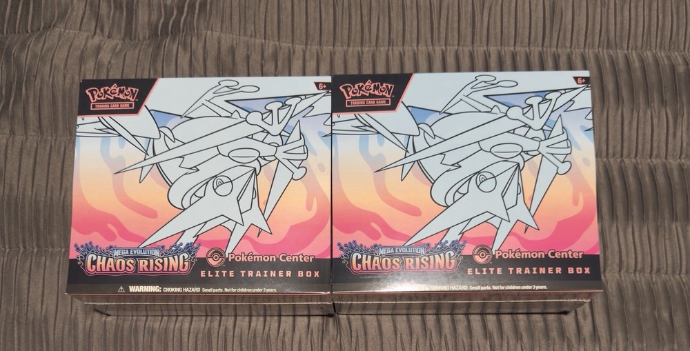 Pokemon Chaos Rising Pokemon Center ETB - Factory Sealed