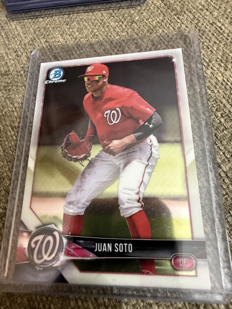 2018 Bowman - Chrome Prospects Juan Soto #BCP52 (RC)