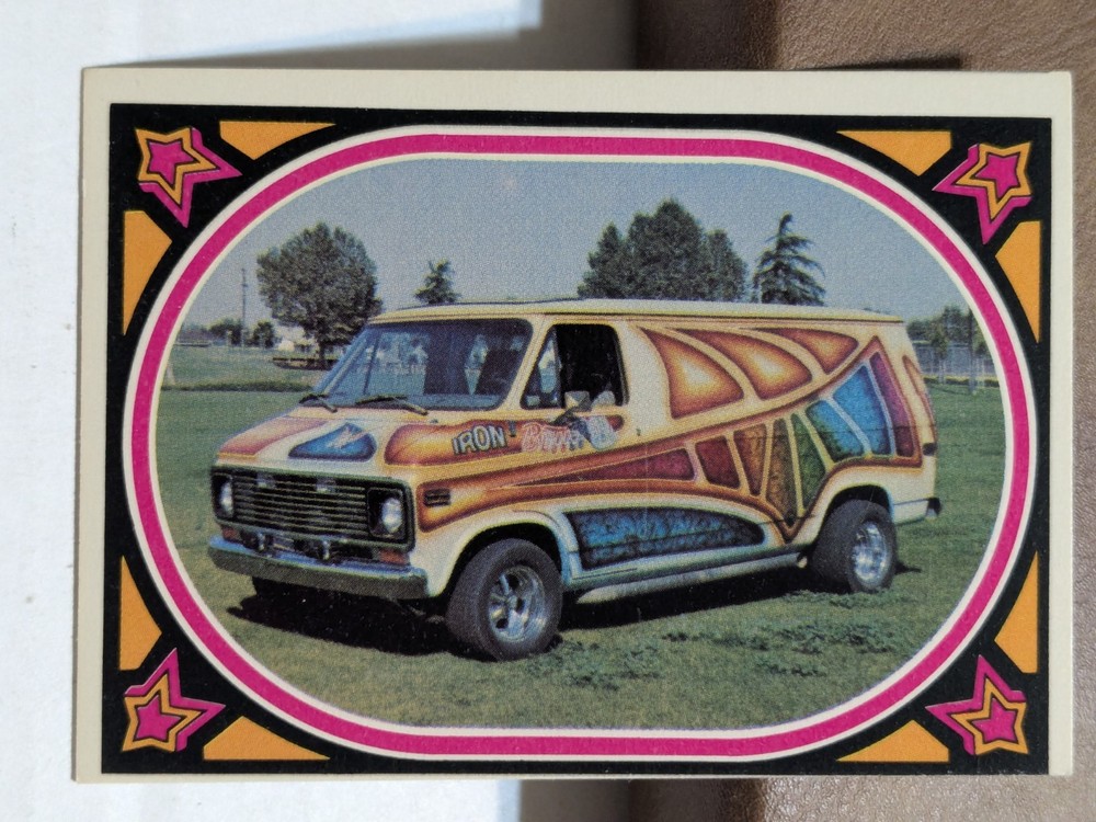 1975 Donruss - Truckin' #44 - Don Hastings - Albuquerque, New Mexico - Chevy Van