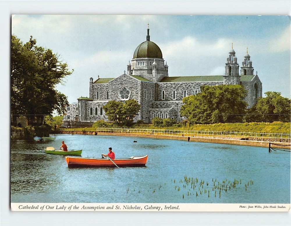 Postcard Cathedral of Our Lady of the Assumption and St. Nicholas Galway Ireland