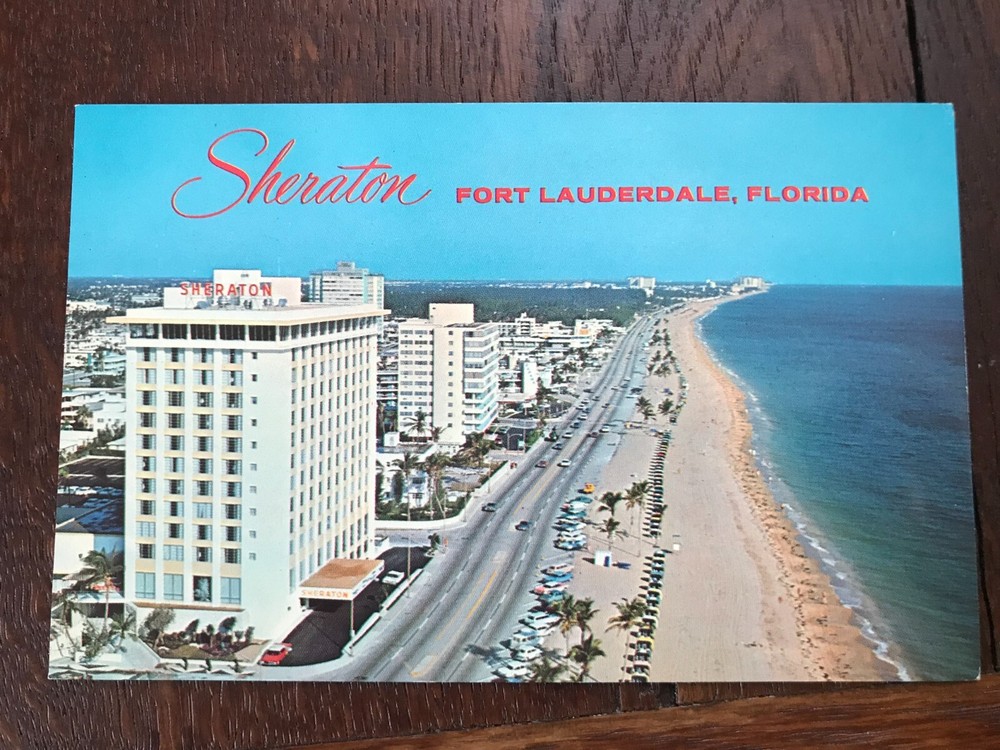 The Sheraton Hotel Fort Lauderdale Ft Lauderdale Florida Postcard