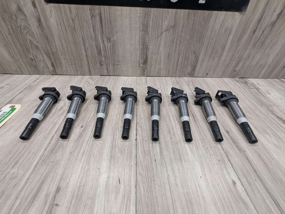 OEM BMW E46 E60 E70 E82 E89 E90 F01 X5 M Engine Delphi Ignition Coils SET (8)