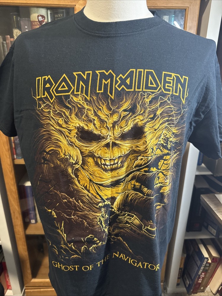 Vintage Iron Maiden Shirt Ghost Of The Navigator