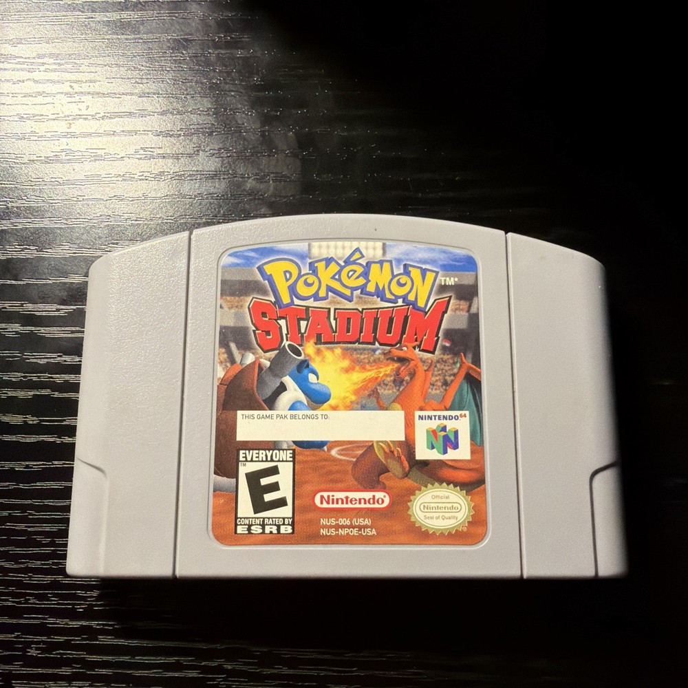 Pokemon Stadium (Nintendo 64 N64, 2000) Cartridge Only
