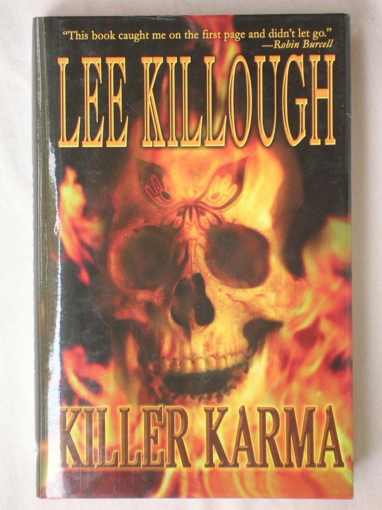 1st Ed KILLER KARMA Lee Killough FINE 2005 MEISHA MERLIN HARDCOVER HORROR BOOK