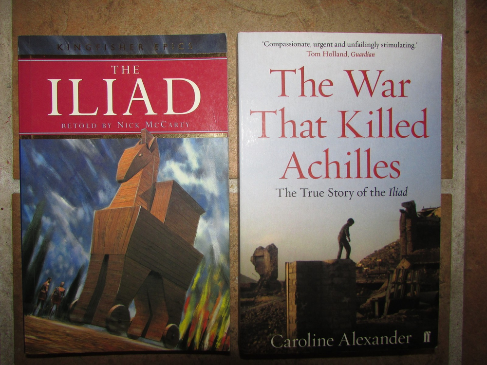 War That Killed Achilles True Story and The Illiad Kingfisher Epic 2-Book Set-image
