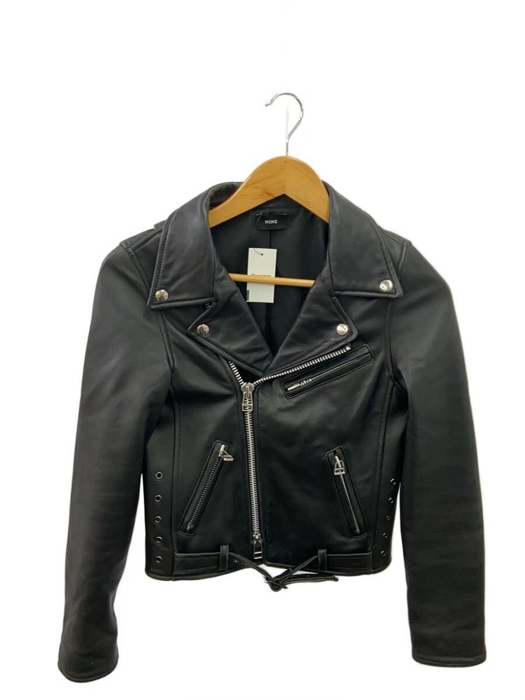 Nine Double Riders Jacket/0/Sheep Leather/Blk/901550707 3473
