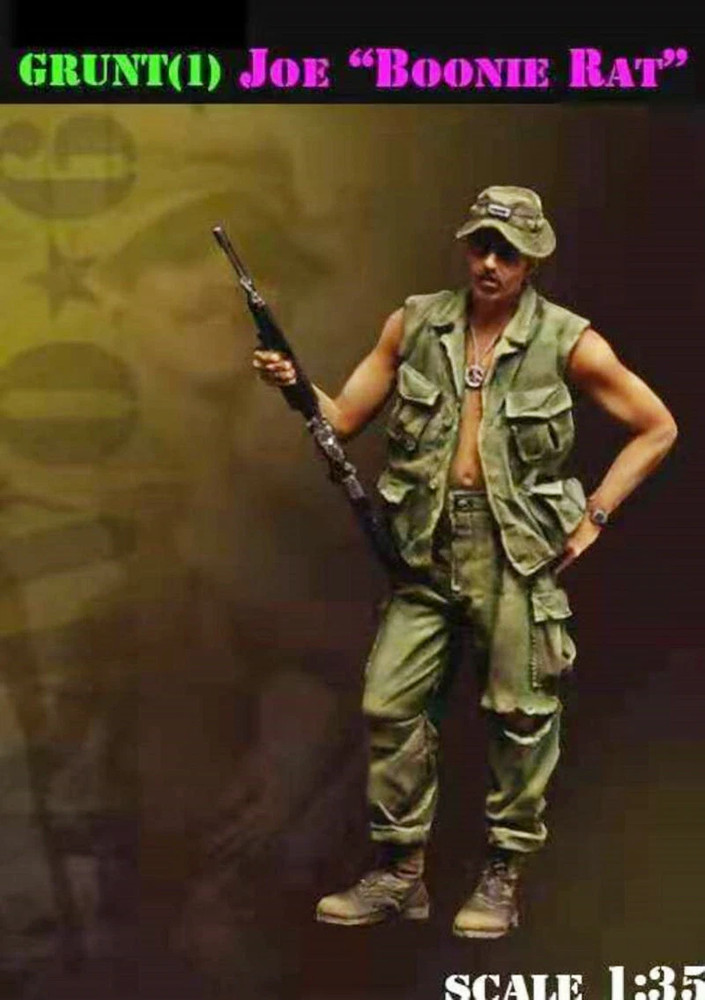 1/35 resin figure model Vietnam War US soldiers unassembled unpainted