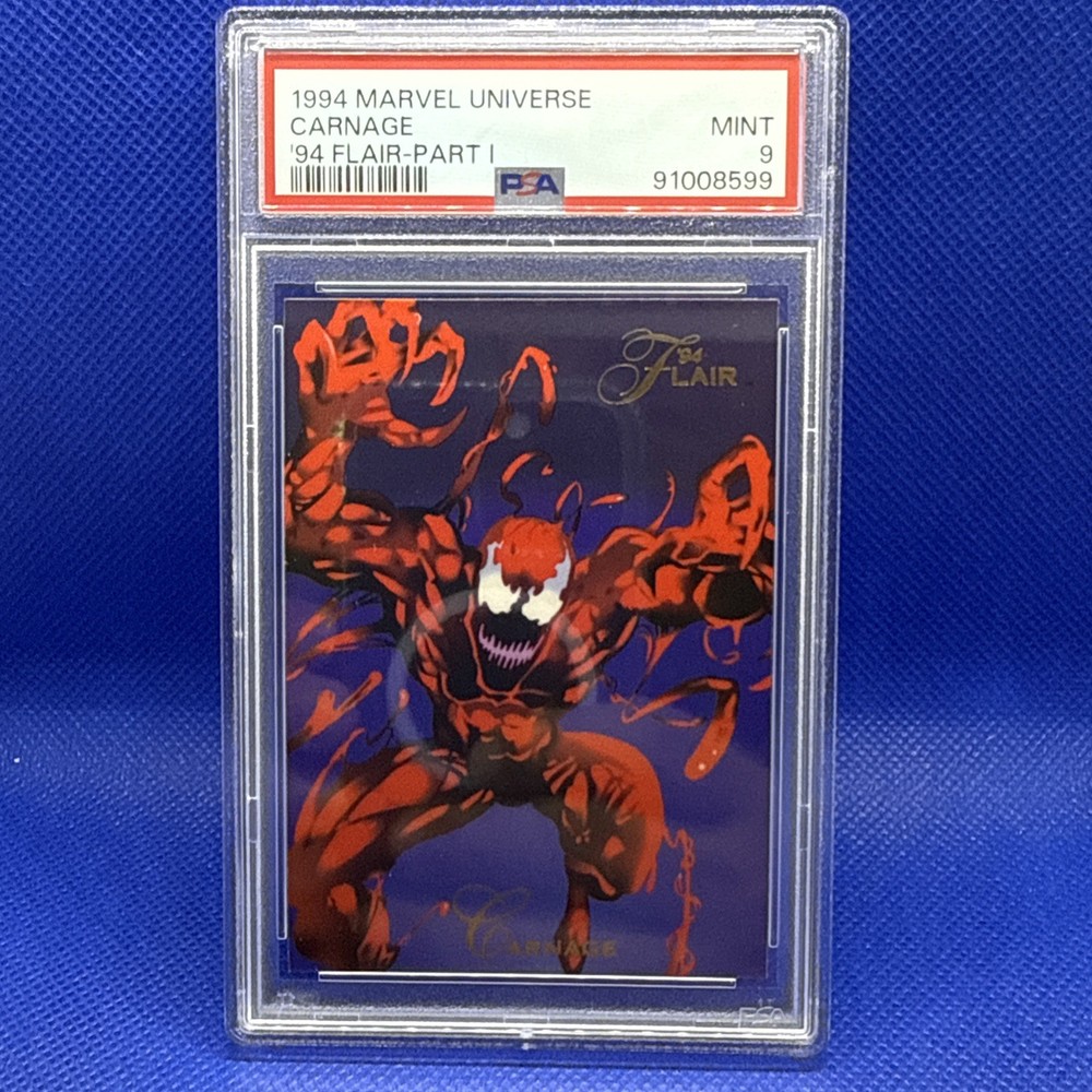 1994 Flair Marvel CARNAGE Maximum Carnage Part 1 Trading Card Fleer