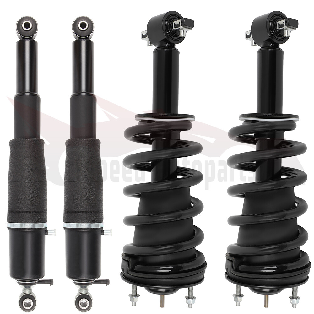 4x Front Struts Assys + Rear Air Shocks For Cadillac Escalade Chevy Tahoe 07-14