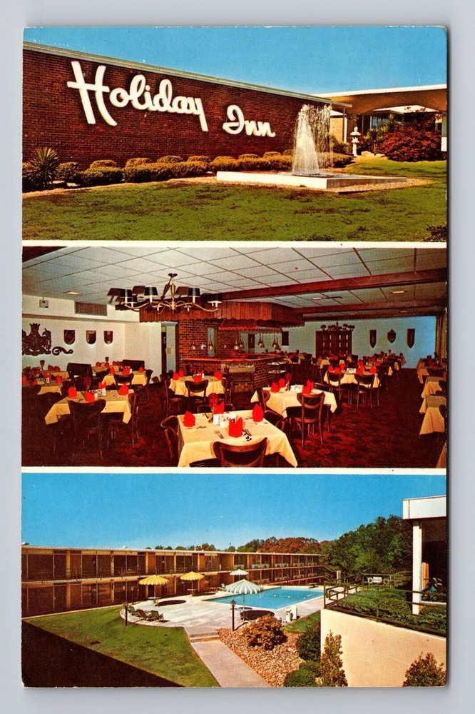 Perry GA-Georgia Holiday Inn Vintage Postcard
