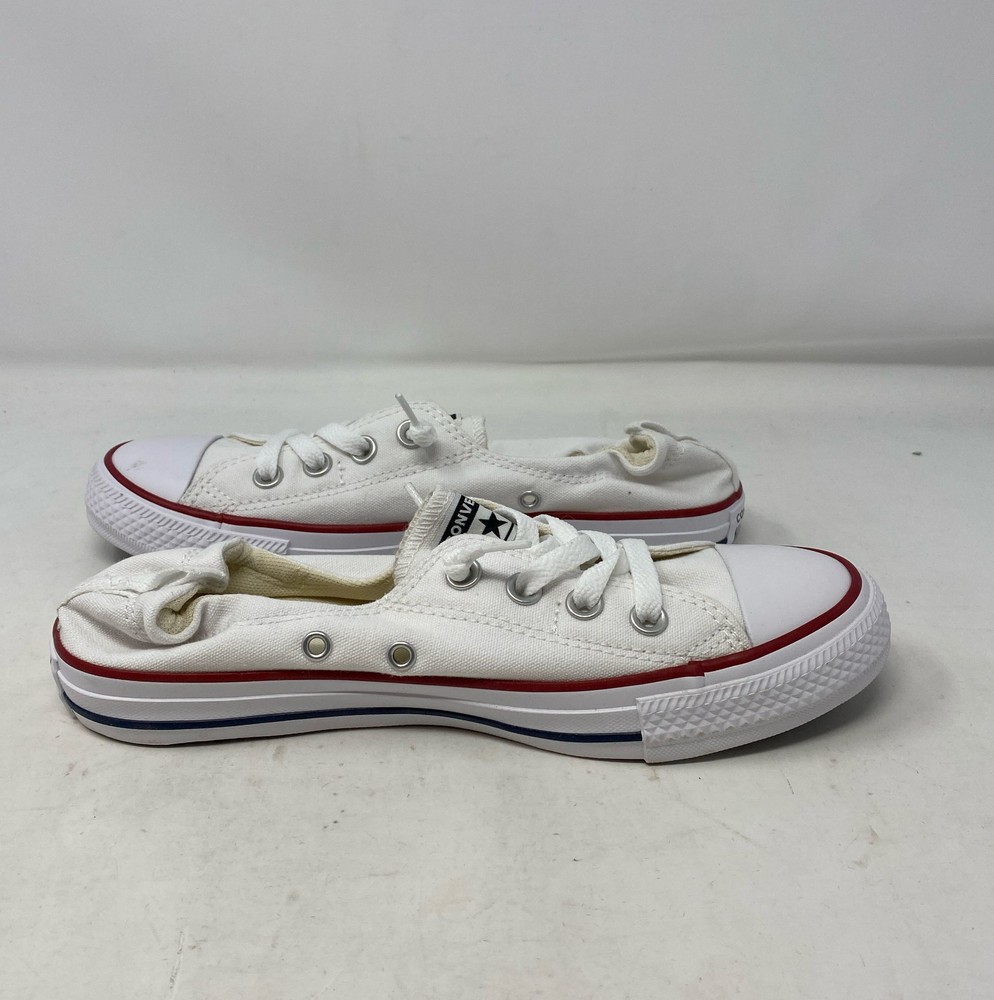 Converse Chuck Taylor All Star Shoreline Slip-On White Canvas, Women’s 7.5