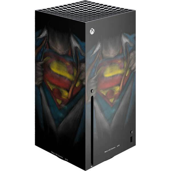 DC Comics Superman Xbox Series X Console Skin - Superman Chalk