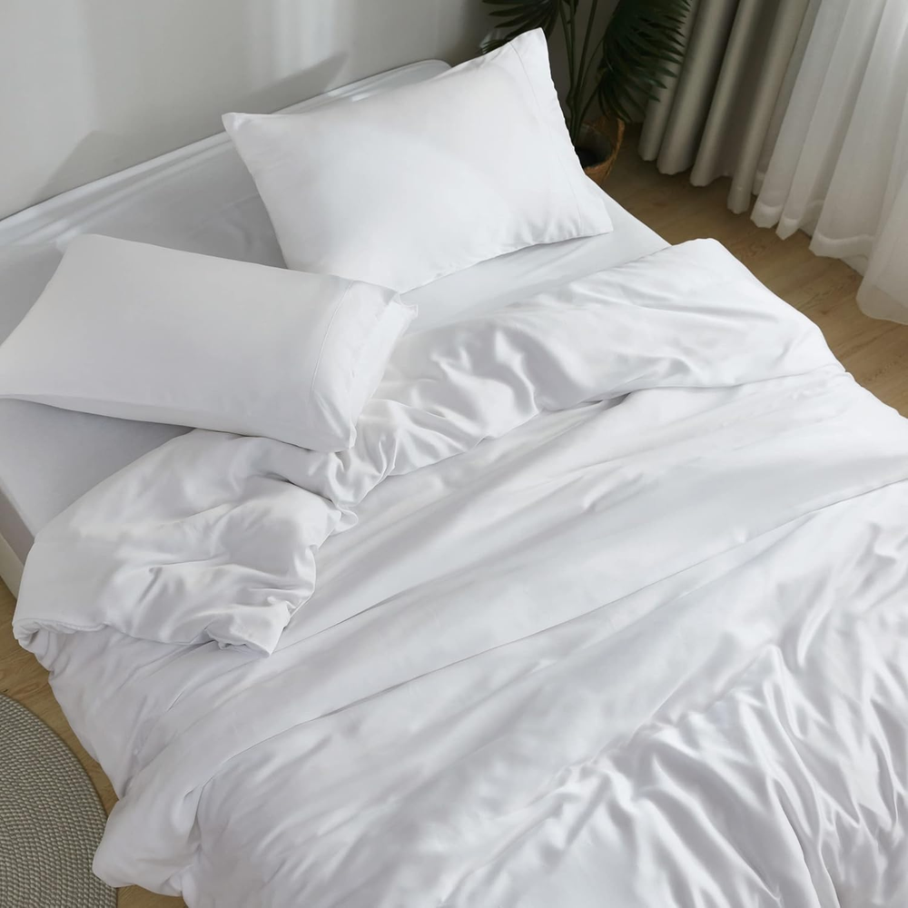 DOZ Bamboo Viscose Sheet Set Organic Buttery Soft Luxury